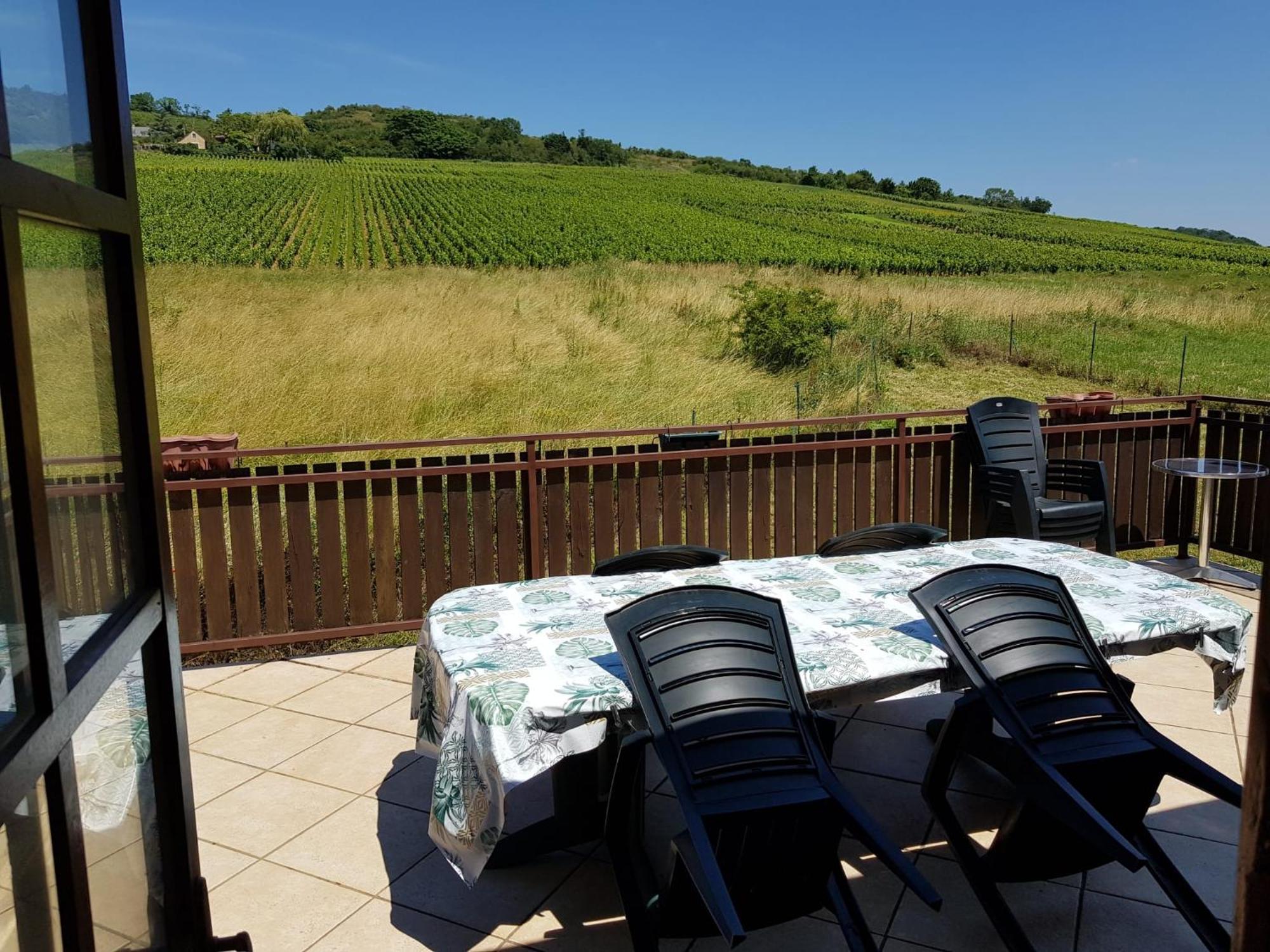 Maison Au Milieu Des Vignes Moroges Exterior foto